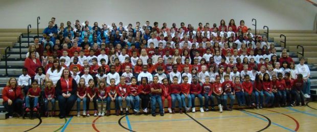 Students and staff salute U.S. veterans